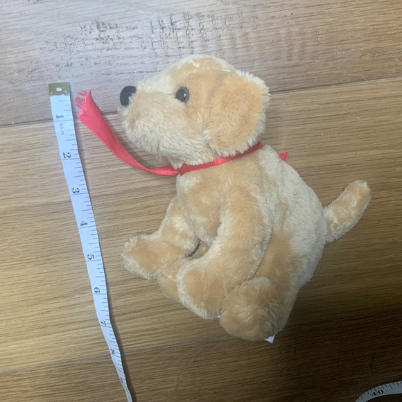 Douglas Butter Yellow Lab with Red Ribbon New with Tags - Picture 9 of 11